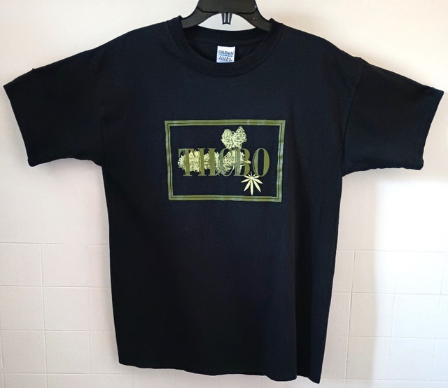 "THCBO" T-Shirt - Black, Large - NWOT