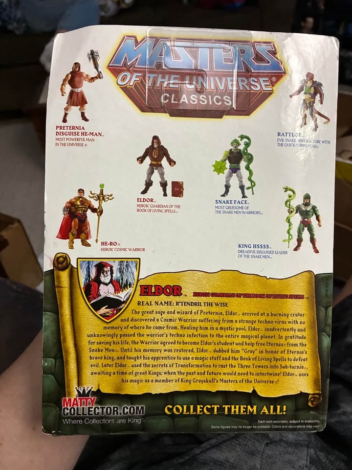 Masters of the Universe Classics Eldor Action Figure - photo 2