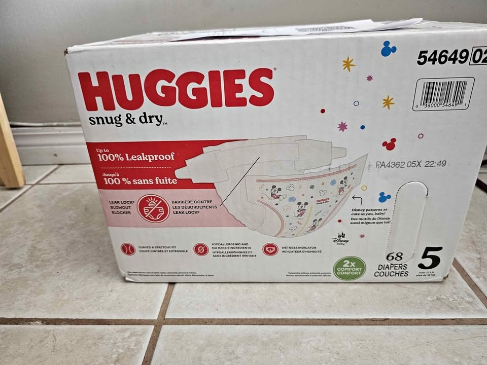 Huggies Snug & Dry Pampers