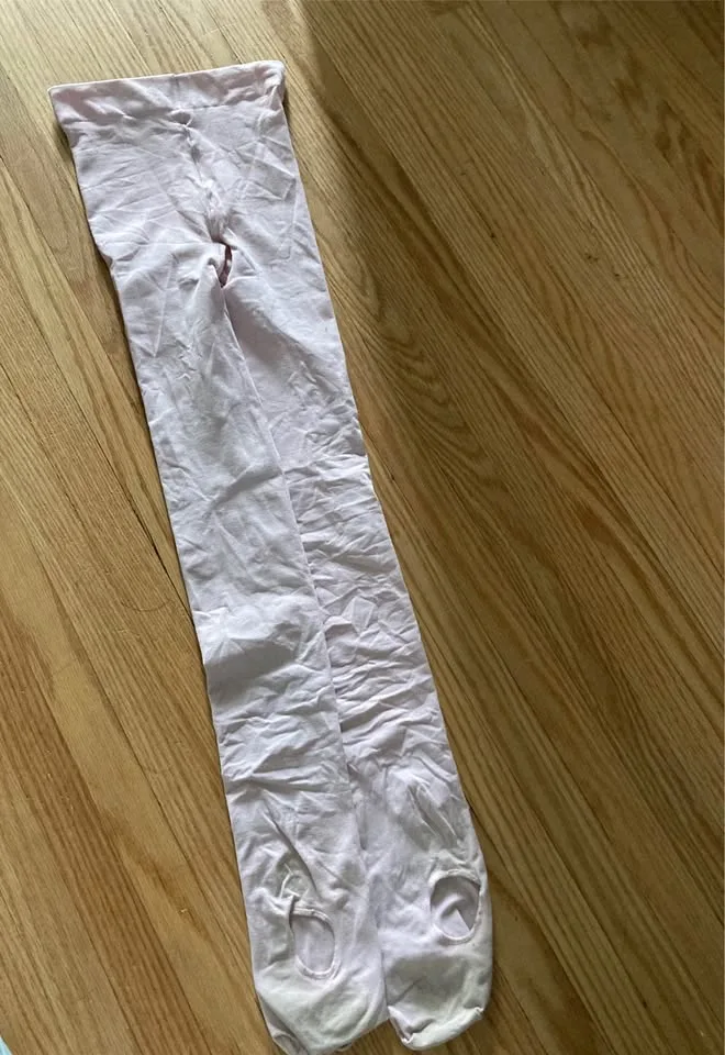 Pink Transition Ballet Tights - Size 7-9 image indicator(3)