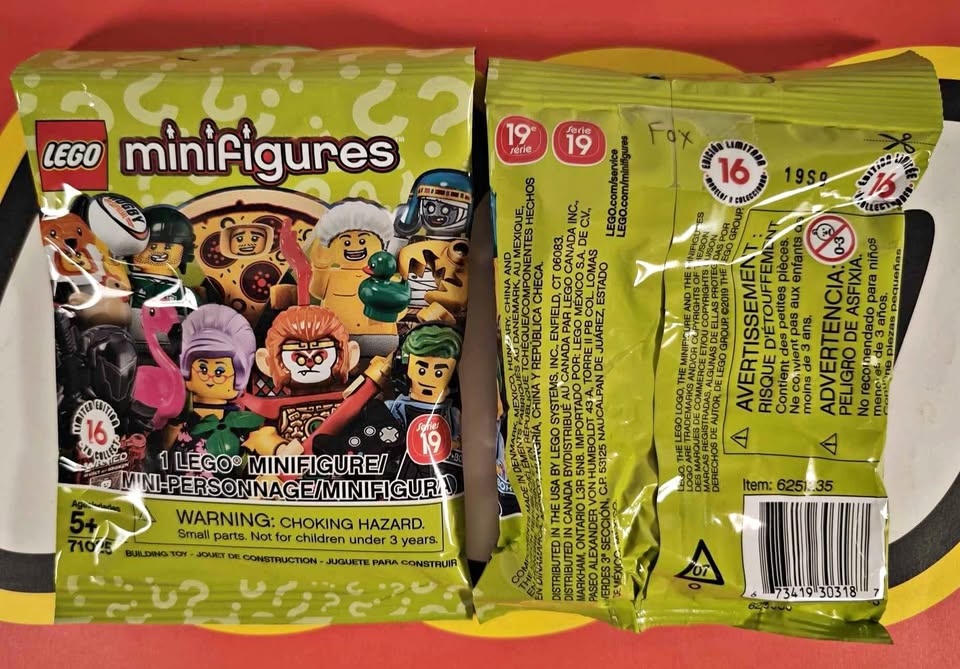 Lego CMF Series 19 Minifigures - 3 Retired 2020 Figures