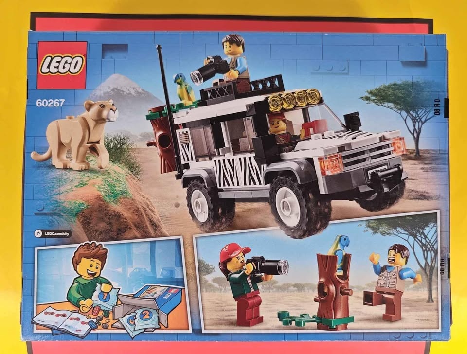 LEGO CITY RECREATION 60267 Safari Off-Roader Jeep w/ Lioness/par - photo 2