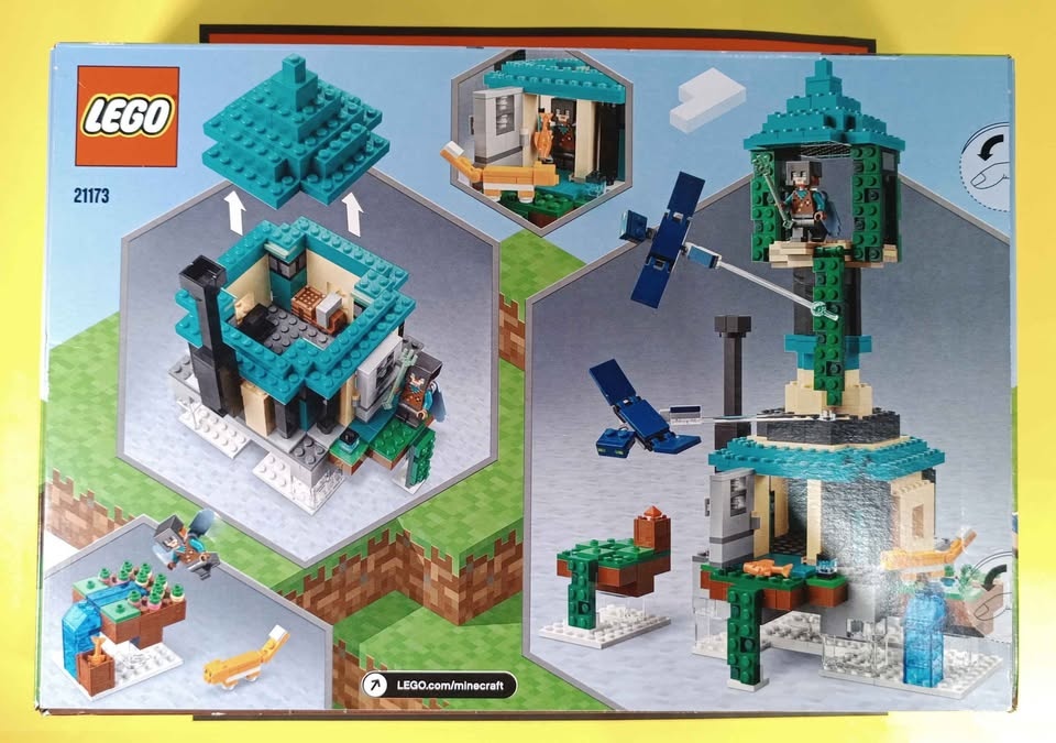 Lego Minecraft 21173 The Sky Tower w/ Pilot/Phantoms/Tabby Cat R - photo 2