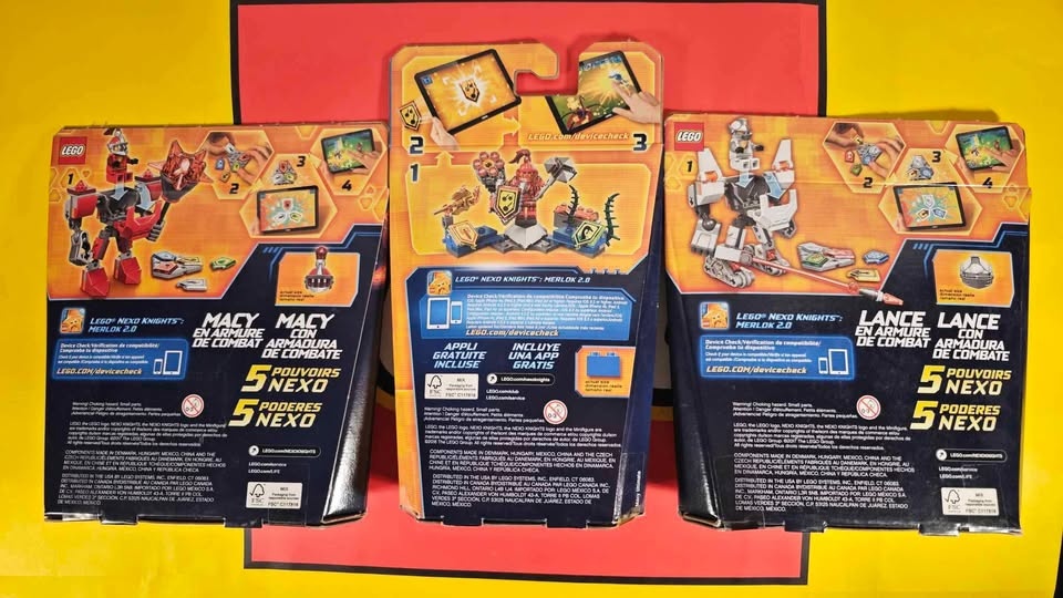 Lego Nexo Knights 70366/70331 Battle Suit Lance/Ultimate Macy Re - photo 2