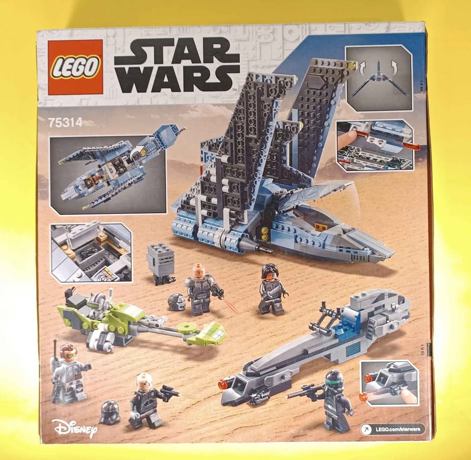 Lego Star Wars 75314 The Bad Batch Attack Shuttle w/ Minifigs - photo 2