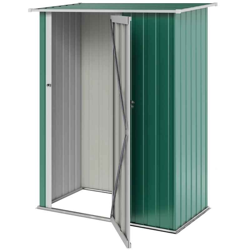 Brand new Outsunny 5 x 3 FT Outdoor Storage Shed with Sliding Do - photo 2