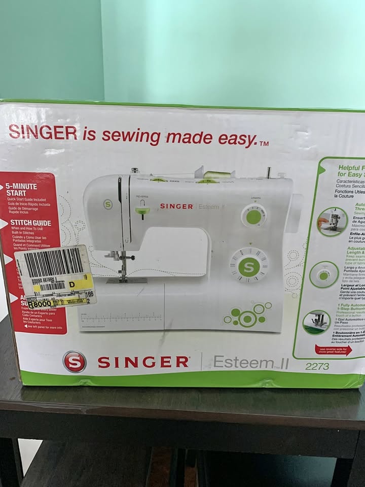 Unopened Singer Esteem II 2273 Sewing Machine