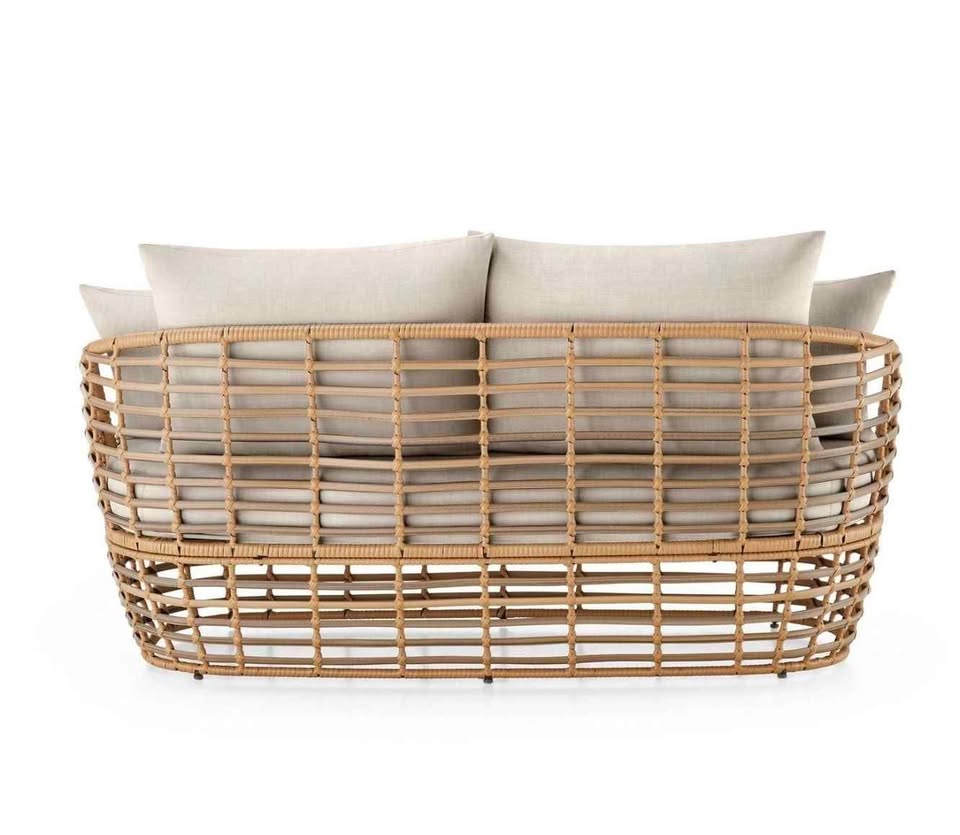 Brand new 2pc Patio loveseat and ottoman. In a box - photo 5