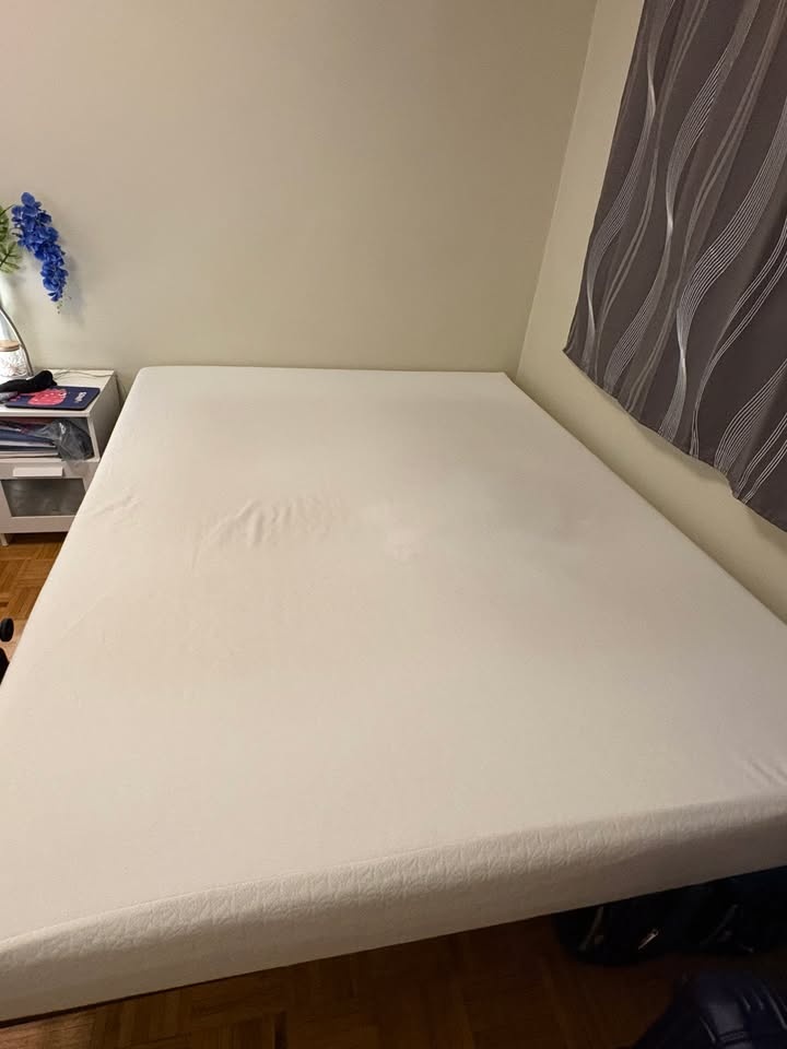 Queen Bed Frame with Storage & Memory Foam Mattress - photo 3