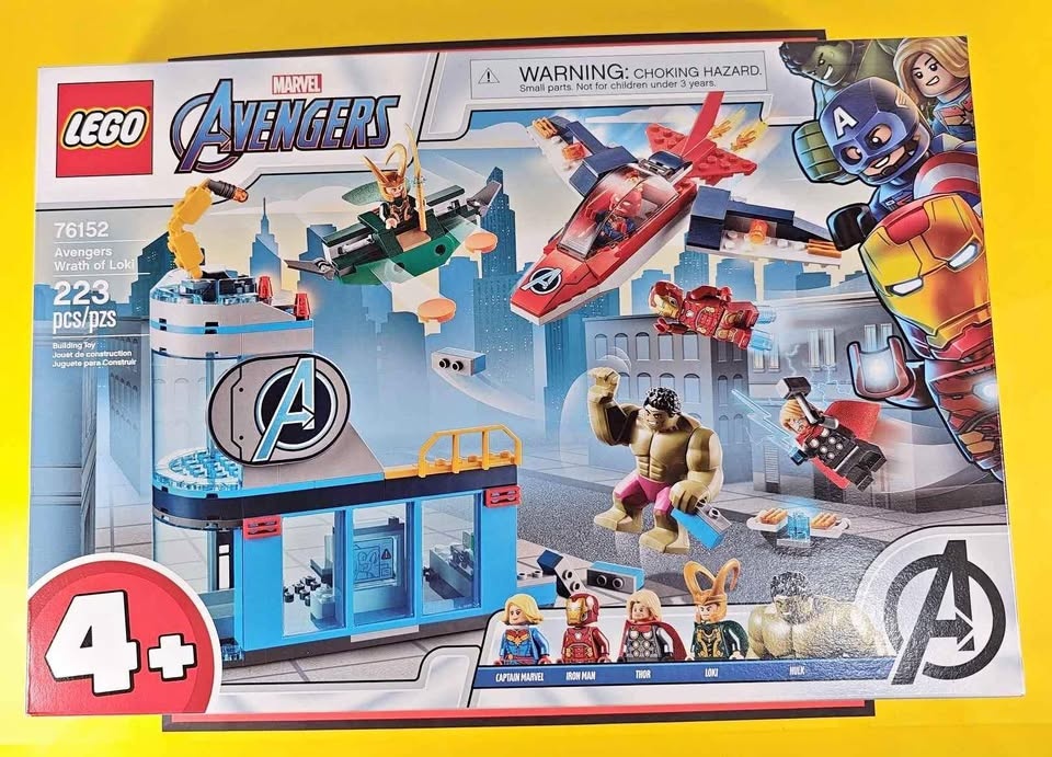 Lego Marvel 76152 Avengers Wrath of Loki Retired 2021 BNIB