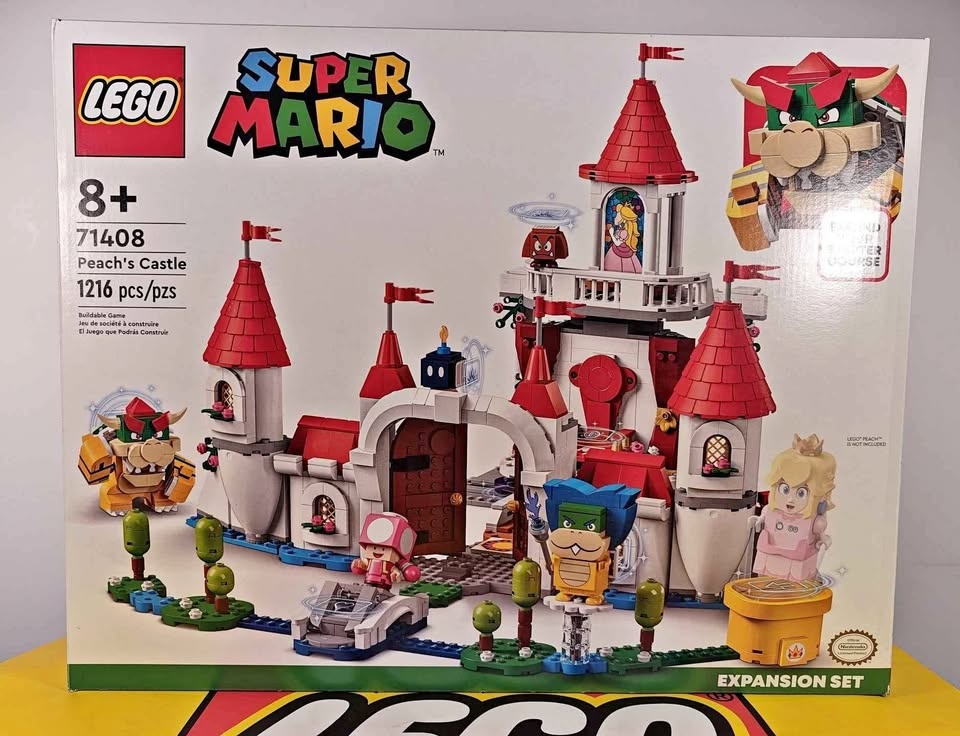 Lego Super Mario 71408 Peach's Castle Expansion Set Bnib