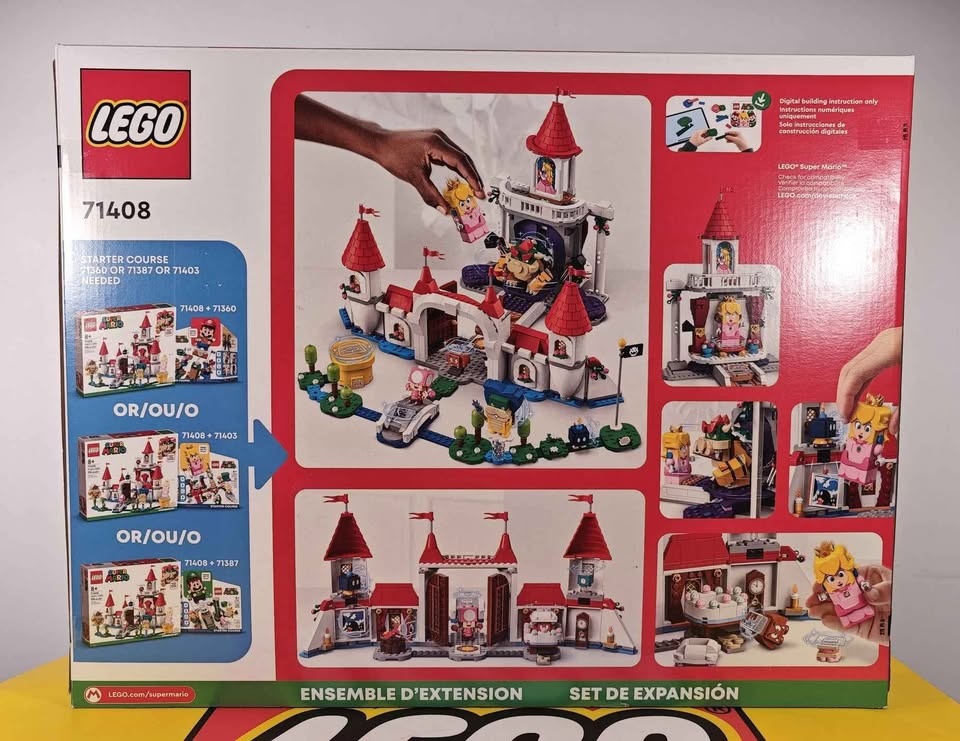 Lego Super Mario 71408 Peach's Castle Expansion Set Bnib - photo 2