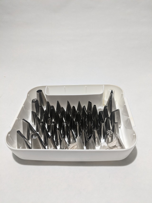 Wilton Master Cake Decorating Piping Tips Set – 55-Piece