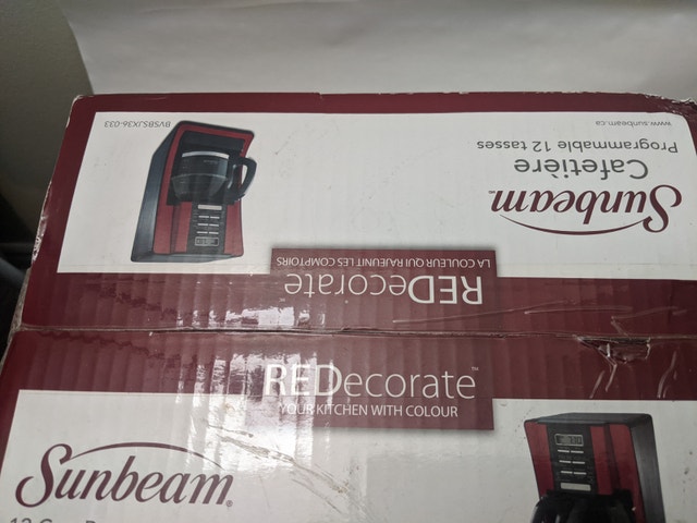 Sunbeam® 12-Cup Programmable Coffeemaker – Brand New - photo 3