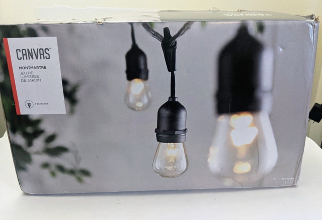 Outdoor String Lights – 9 m Vintage Style (Bulbs Excluded) - photo 2