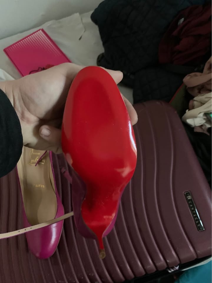 Christian Louboutin Heels Size 6.5 - Pink Red Bottoms - photo 4