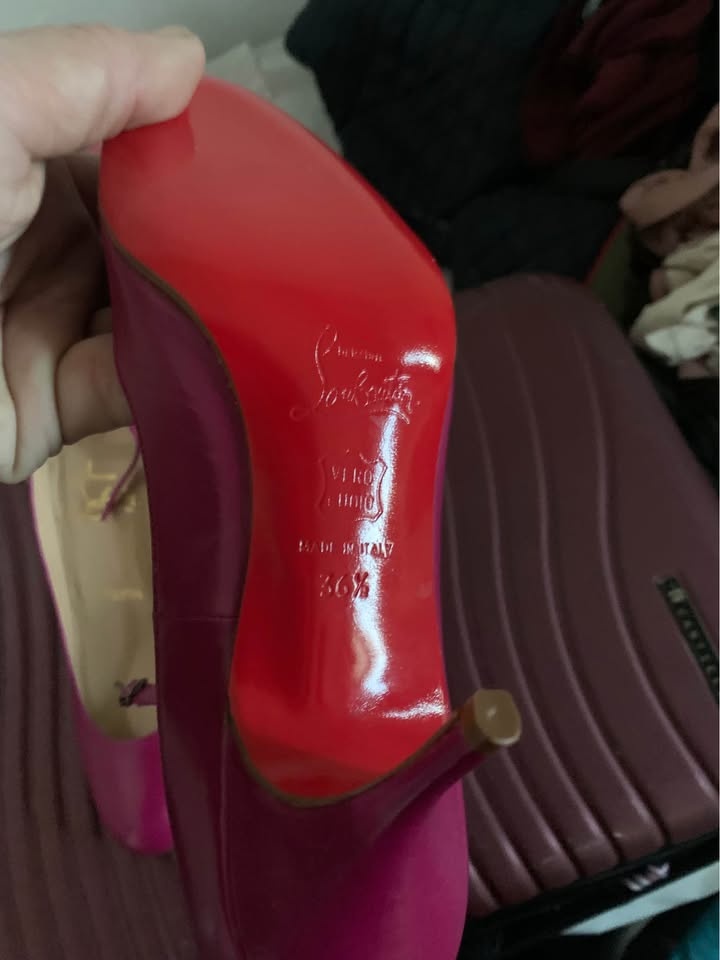 Christian Louboutin Heels Size 6.5 - Pink Red Bottoms - photo 5