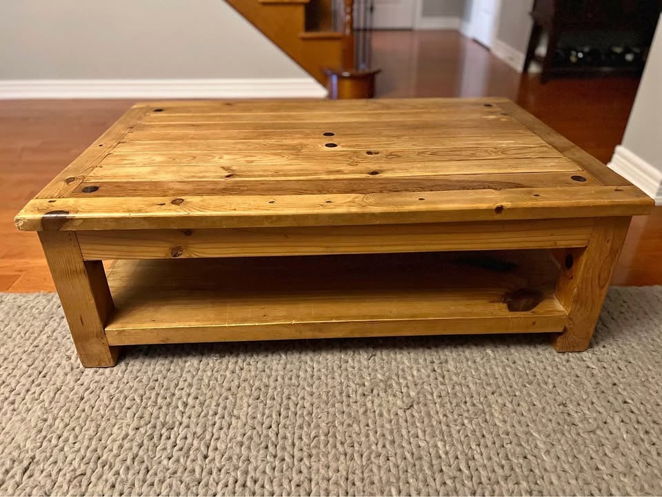 Solid Wood Coffee Table