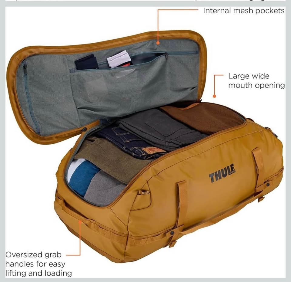 Thule Chasm Duffel Bag, golden 130 L - photo 5