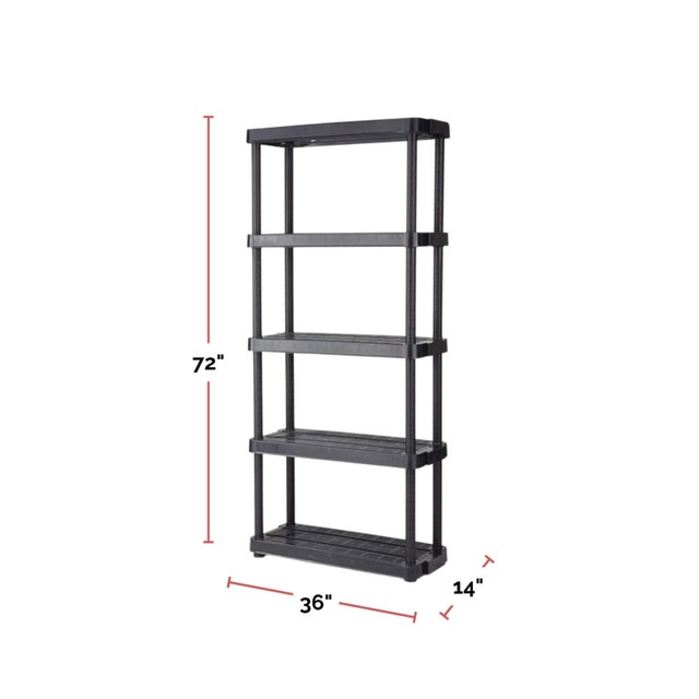 Moving Sale: Canadian Tire 5-Shelf Storage Rack - photo 4