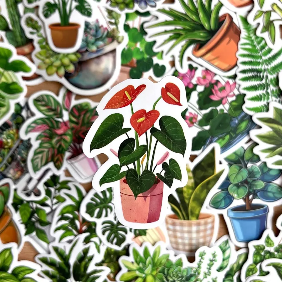 Pack of 50 Plants Stickers thumbnail