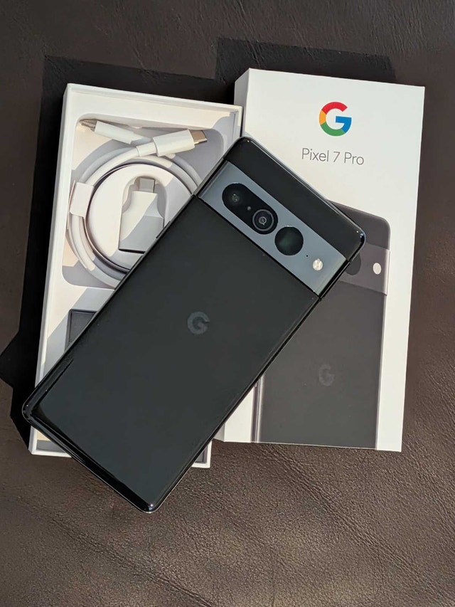 Google Pixel 7 Pro 128GB Unlocked + Box & Case - photo 2