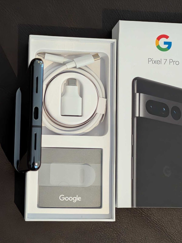 Google Pixel 7 Pro 128GB Unlocked + Box & Case - photo 5