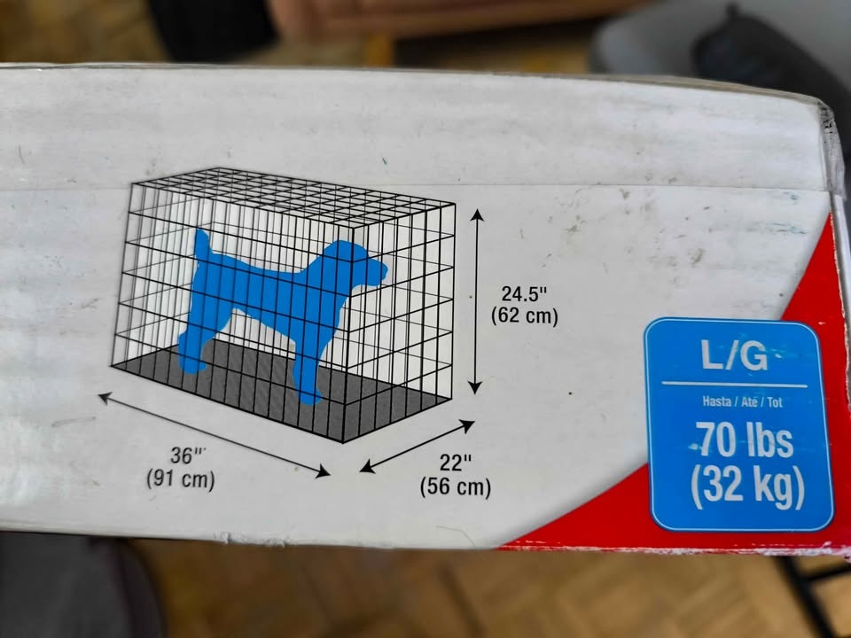 New large dog crate cage