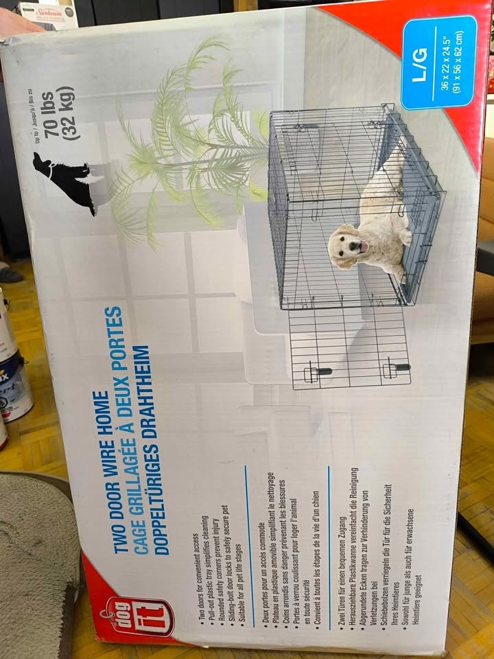 New large dog crate cage - photo 2