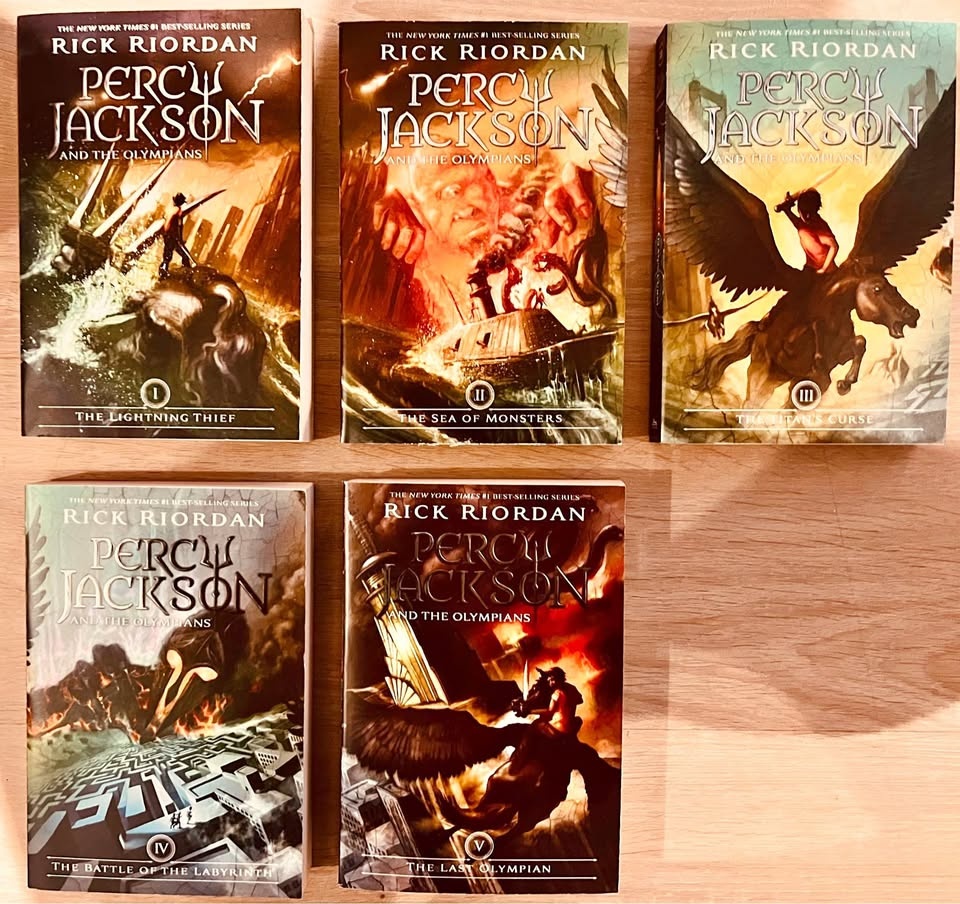 Percy Jackson and the Olympians Complete 5-Book Set