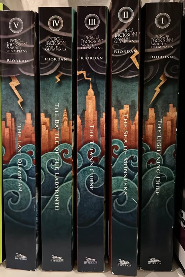 Percy Jackson and the Olympians Complete 5-Book Set - photo 2