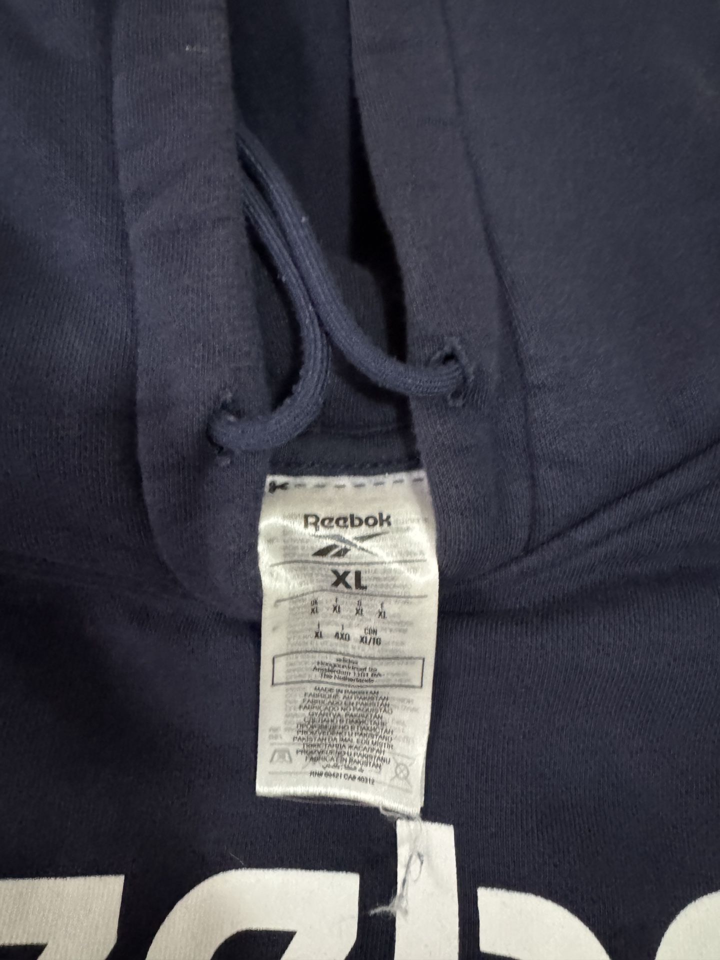 Reebok Men's Hoodie Blue Size XL - photo 2
