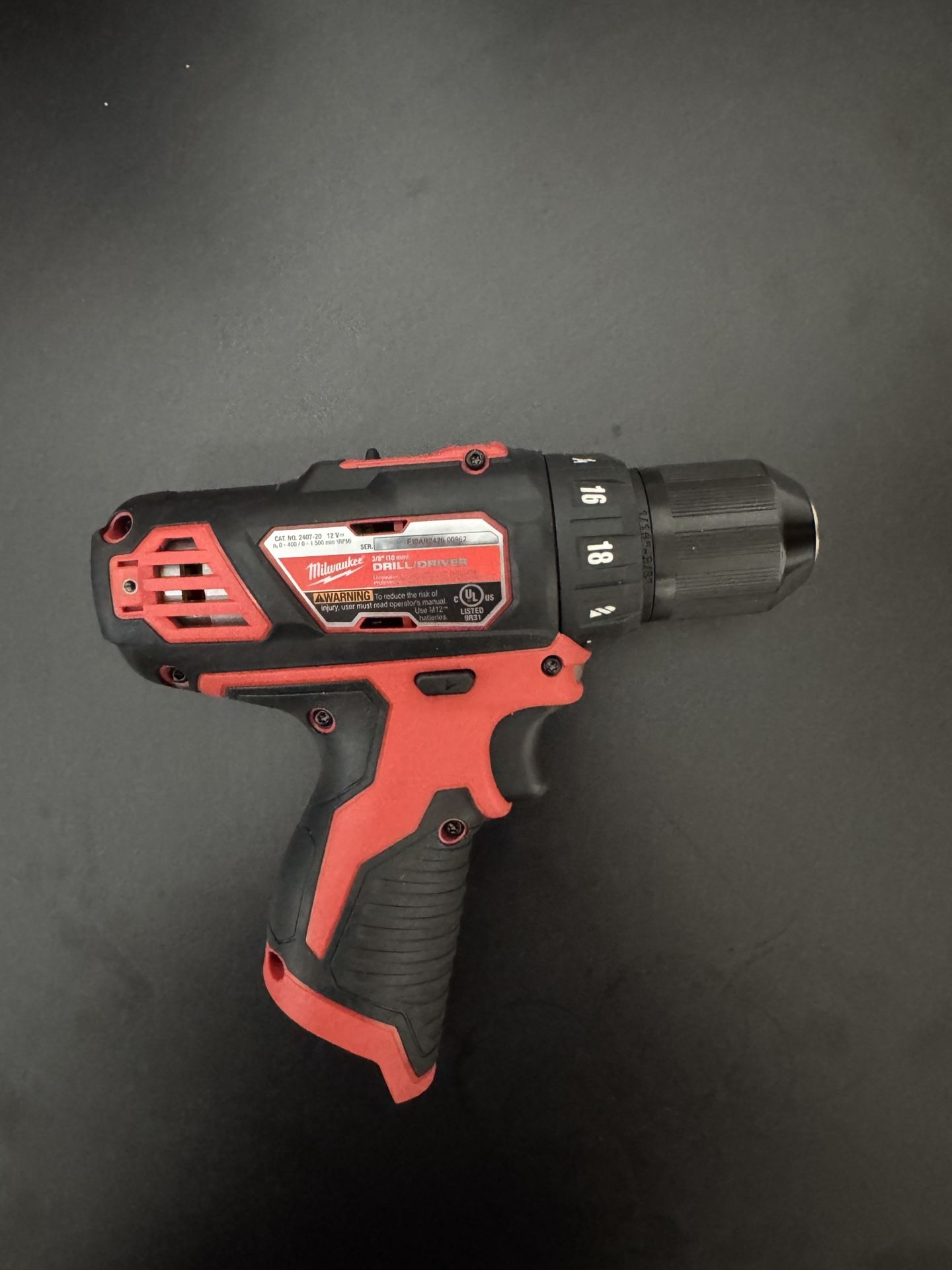 Milwaukee 2407-20 M12 12V Cordless Drill/Driver Bare Tool - photo 2
