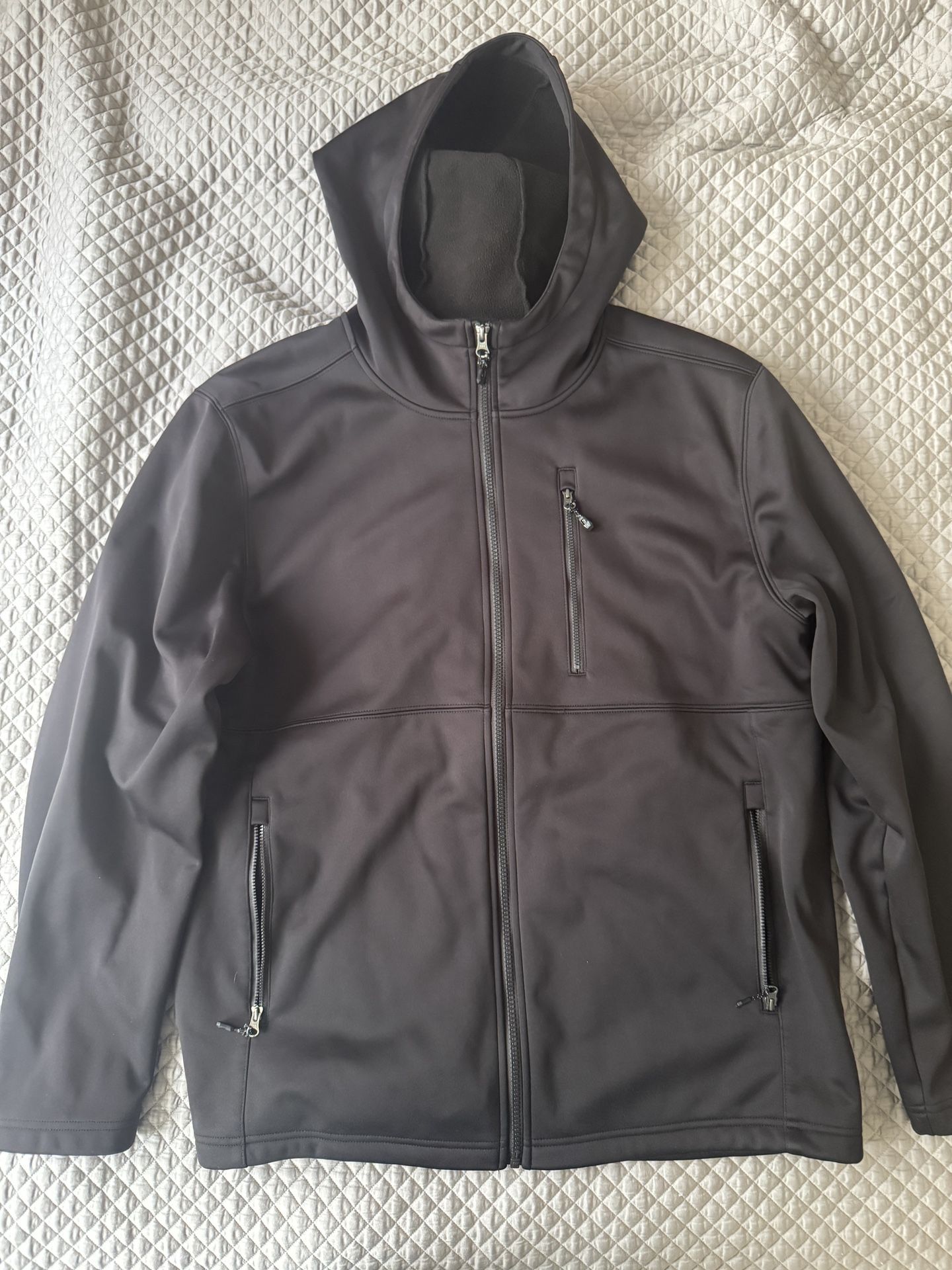 Swiss+Tech Men Softshell Jacket Size L Black - photo 2