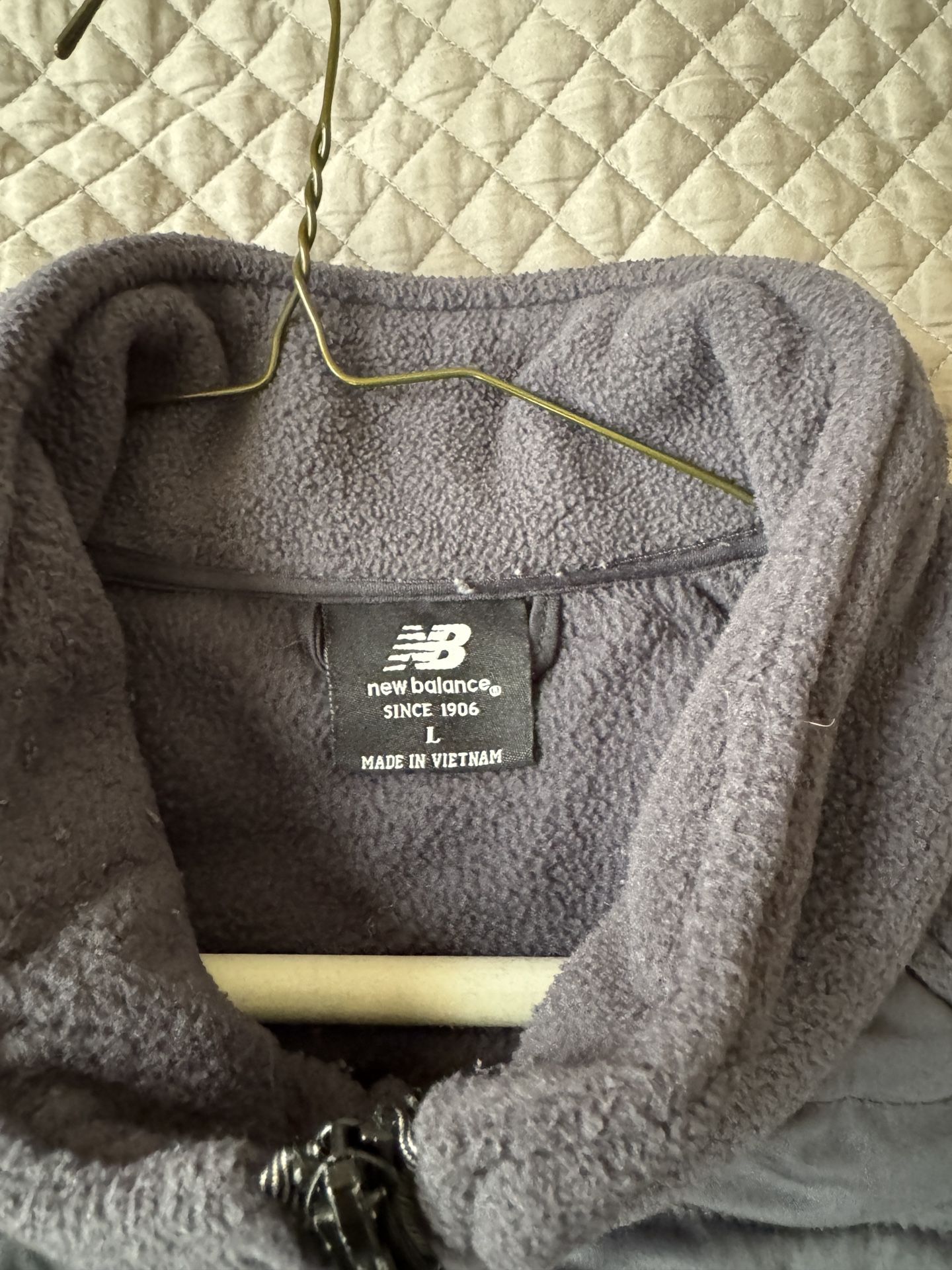New Balance Warm Men Fleece Jacket Size L - photo 3