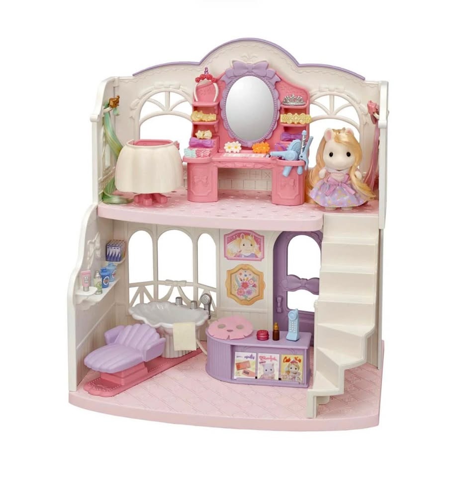 Calico Critters Pony's Stylish Hair Salon - Brand New Sealed