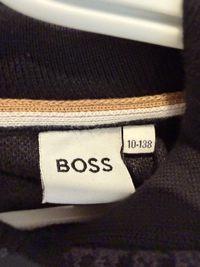 Hugo BOSS Kidswear Houndstooth Cotton Hoodie - photo 4