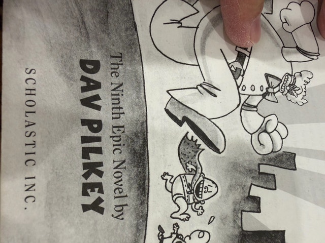 Captain Underpants Rare Scholastic Book 9 - photo 3