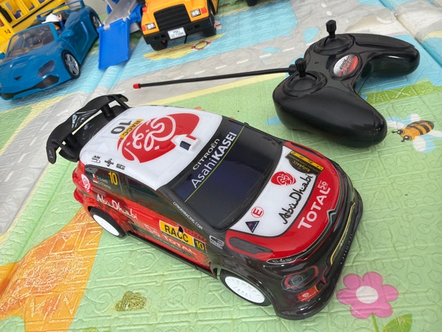 Like New Citroen C3 WRC RC Toy Car from Paris