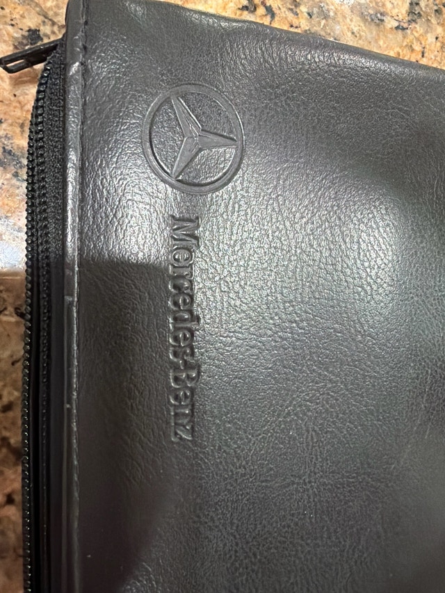 Genuine Mercedes Benz Leather Pouch