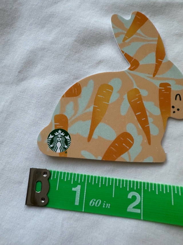 Starbucks Bunny Gift Card (Unregistered) - photo 3