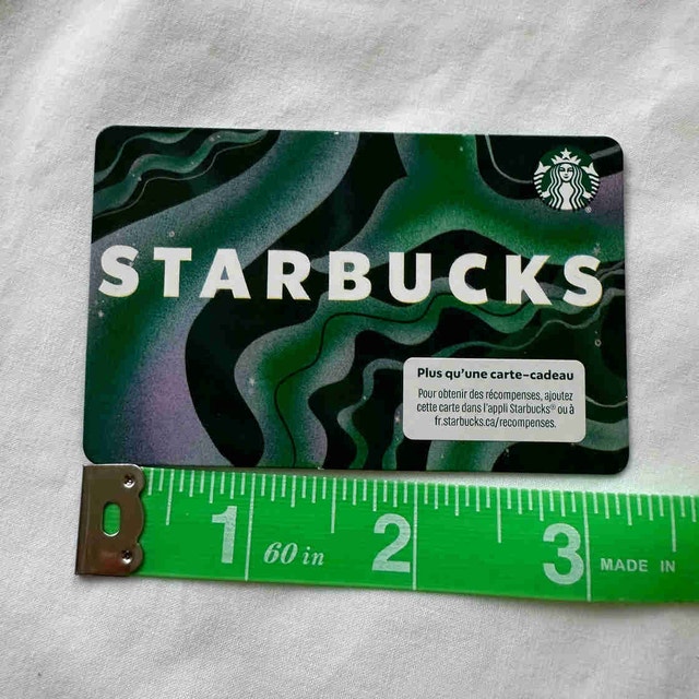 Starbucks Brand New Unregistered Gift Card