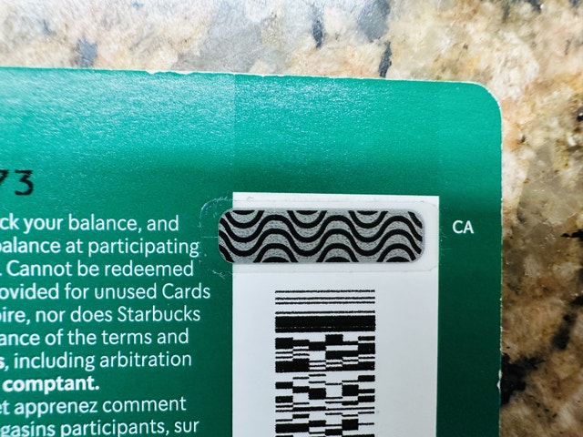 Starbucks Gift Card RARE 2021 - photo 2