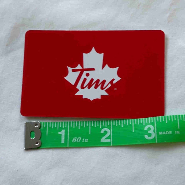 Tim Hortons Gift Card Collectible