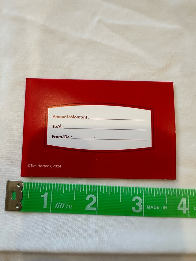 Tim Hortons Gift Card Collectible - photo 5