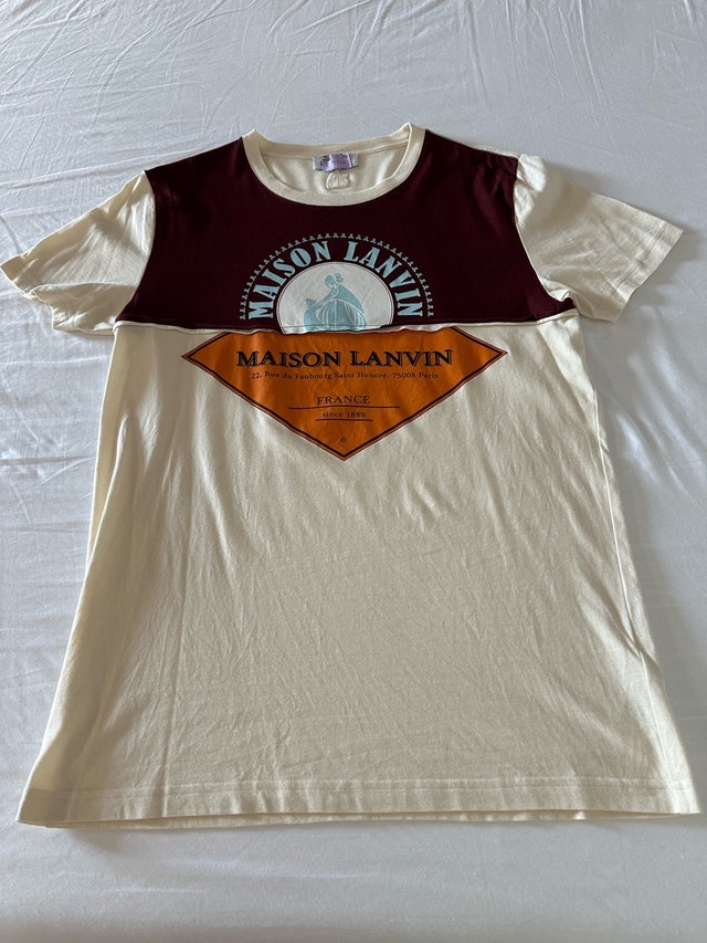 Lanvin Paris Designer T-Shirt XL