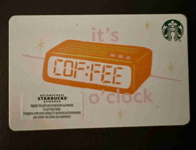 Starbucks Rare 2023 Gift Card