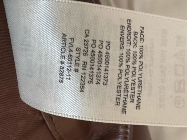 Wilfred Free Faux Leather Shorts Size 4 - photo 3