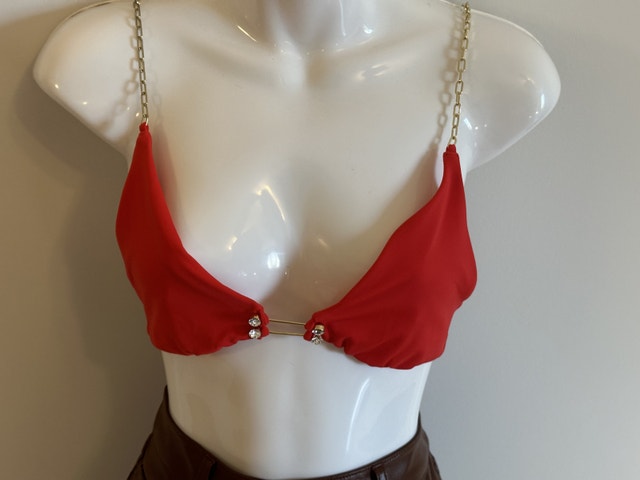 Beach Bunny Designer Bikini Top Swimsuit - photo 3