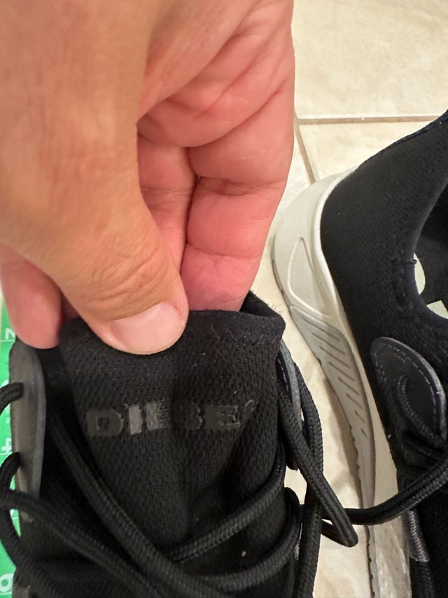 Diesel Black SKB S-KB SLE Men Designer Sneakers - photo 2